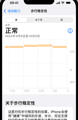 新县iPhone手机维修如何在iPhone开启'步行稳定性通知'