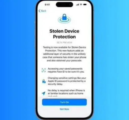 新县苹果授权维修店分享被盗设备保护功能开启方法