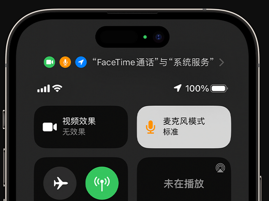 新县苹果授权维修网点分享iPhone在通话时让你的声音更清晰 