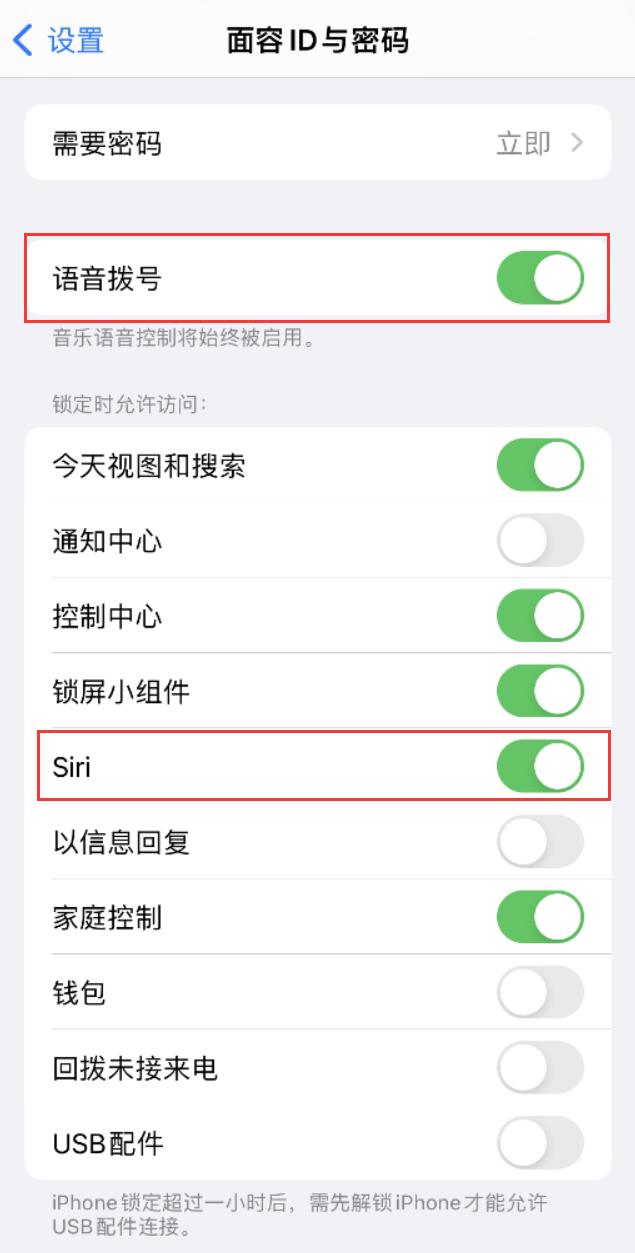 新县苹果维修网点分享不解锁 iPhone 的情况下通过 Siri 拨打电话的方法 