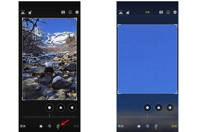 新县苹果手机维修分享iPhone手机如何使用裁剪功能隐藏照片 