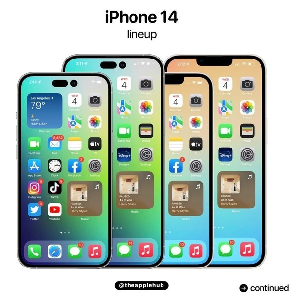 新县苹果14维修分享iPhone 14全家福 