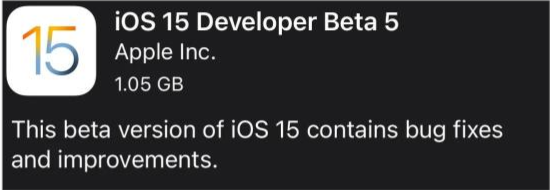 新县苹果手机维修分享如何升级到iOS15.0 beta5 
