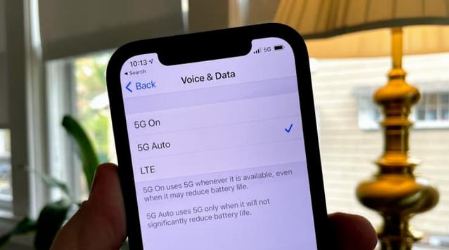 新县苹果手机维修分享iPhone 12如何打开或关闭5G网络 